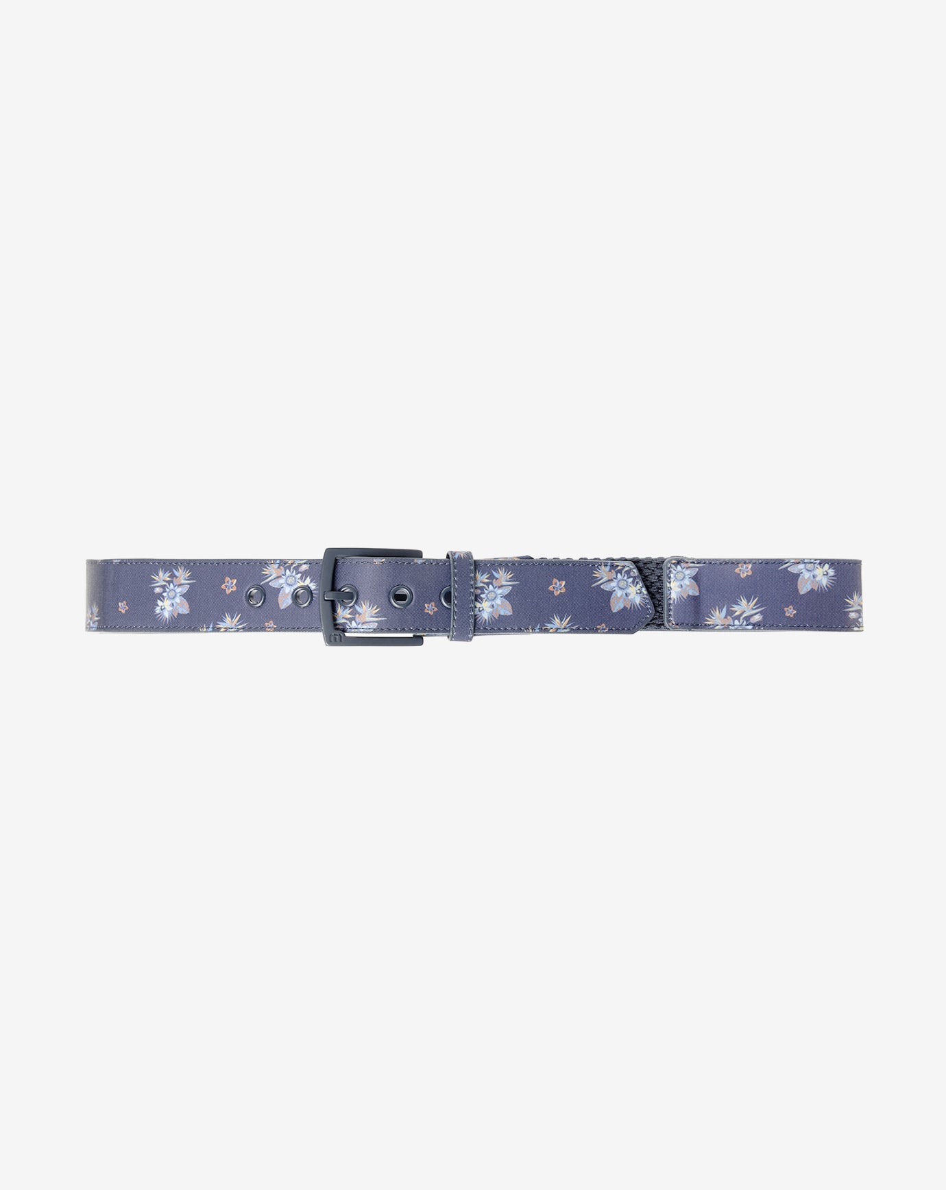 Ocean Flare Canvas Stretch Belt Accessories|Golf/Total Eclipse