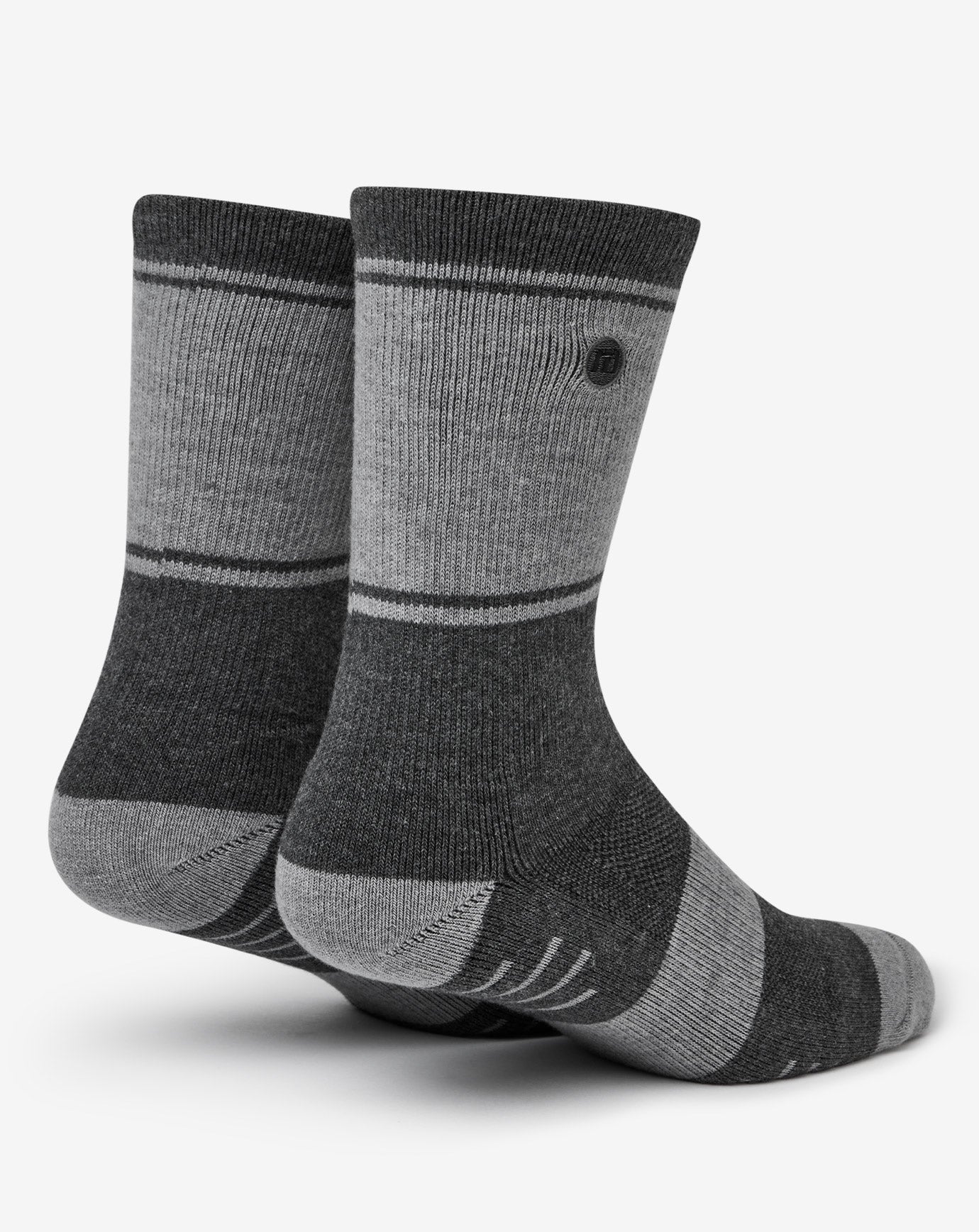 Baja 2.0 Crew Sock Accessories/Heather Grey Pinstripe