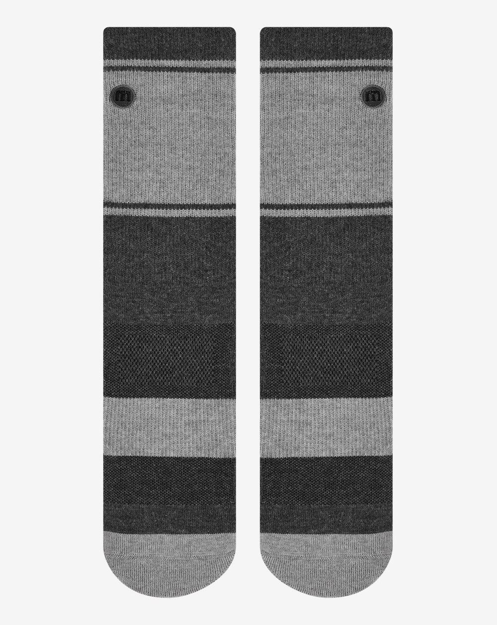Baja 2.0 Crew Sock Accessories/Heather Grey Pinstripe