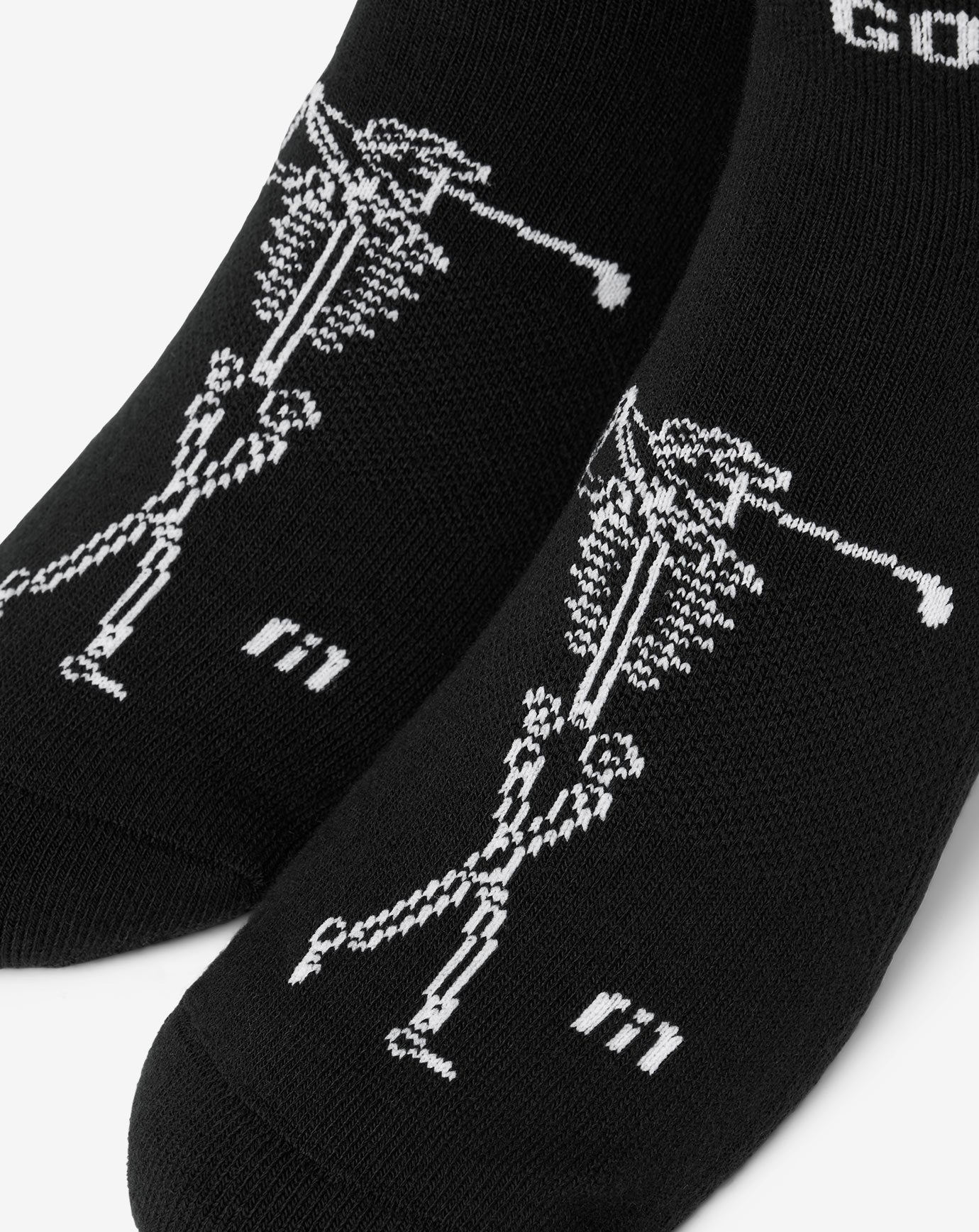 Golf Sucks Ankle Sock Accessories/Black