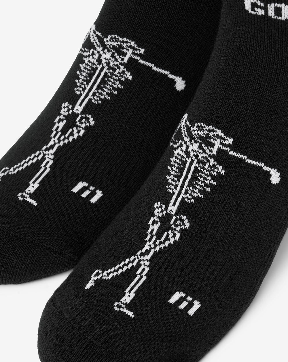 Golf Sucks Ankle Sock Accessories/Black