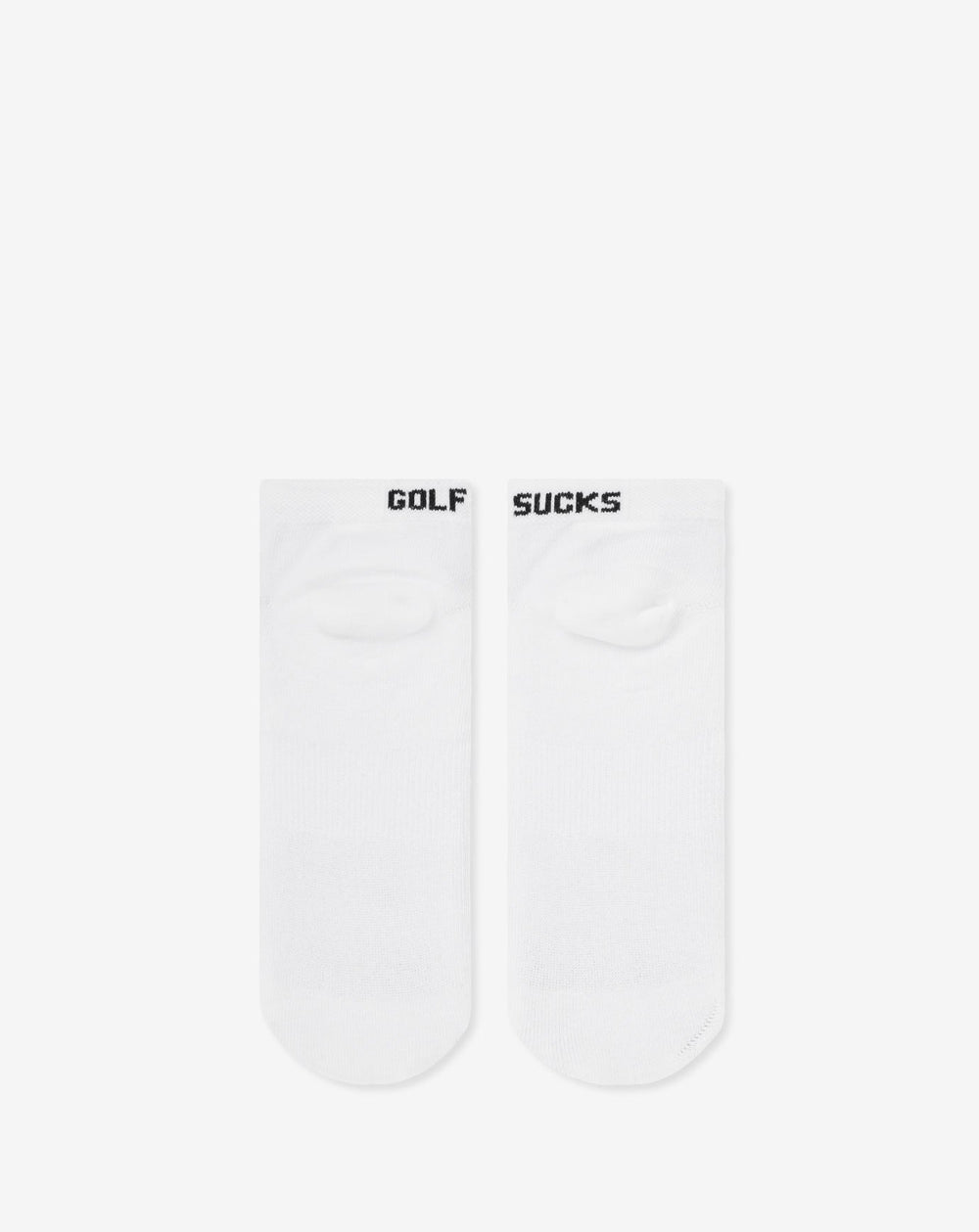 Golf Sucks Ankle Sock Accessories/White