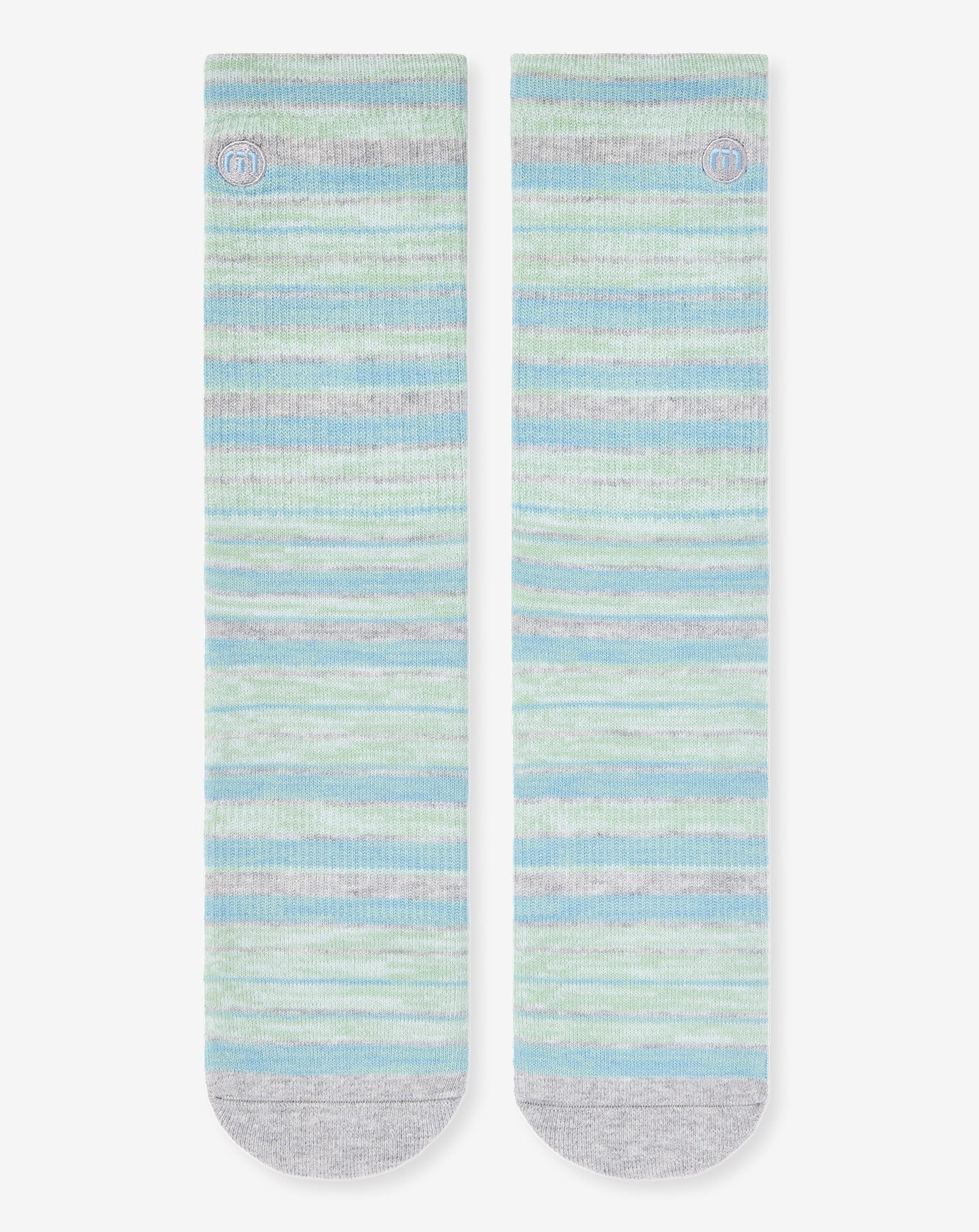 River Picnic Crew Sock Accessories/Heather Light Grey