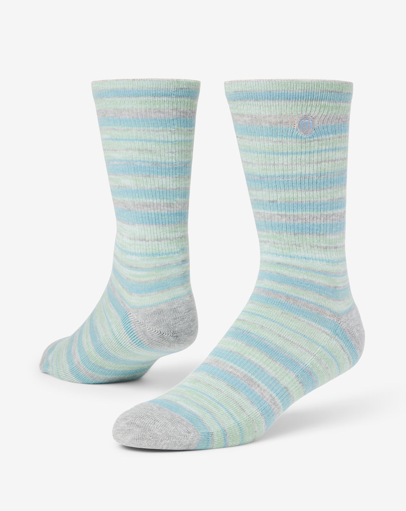 River Picnic Crew Sock Accessories/Heather Light Grey
