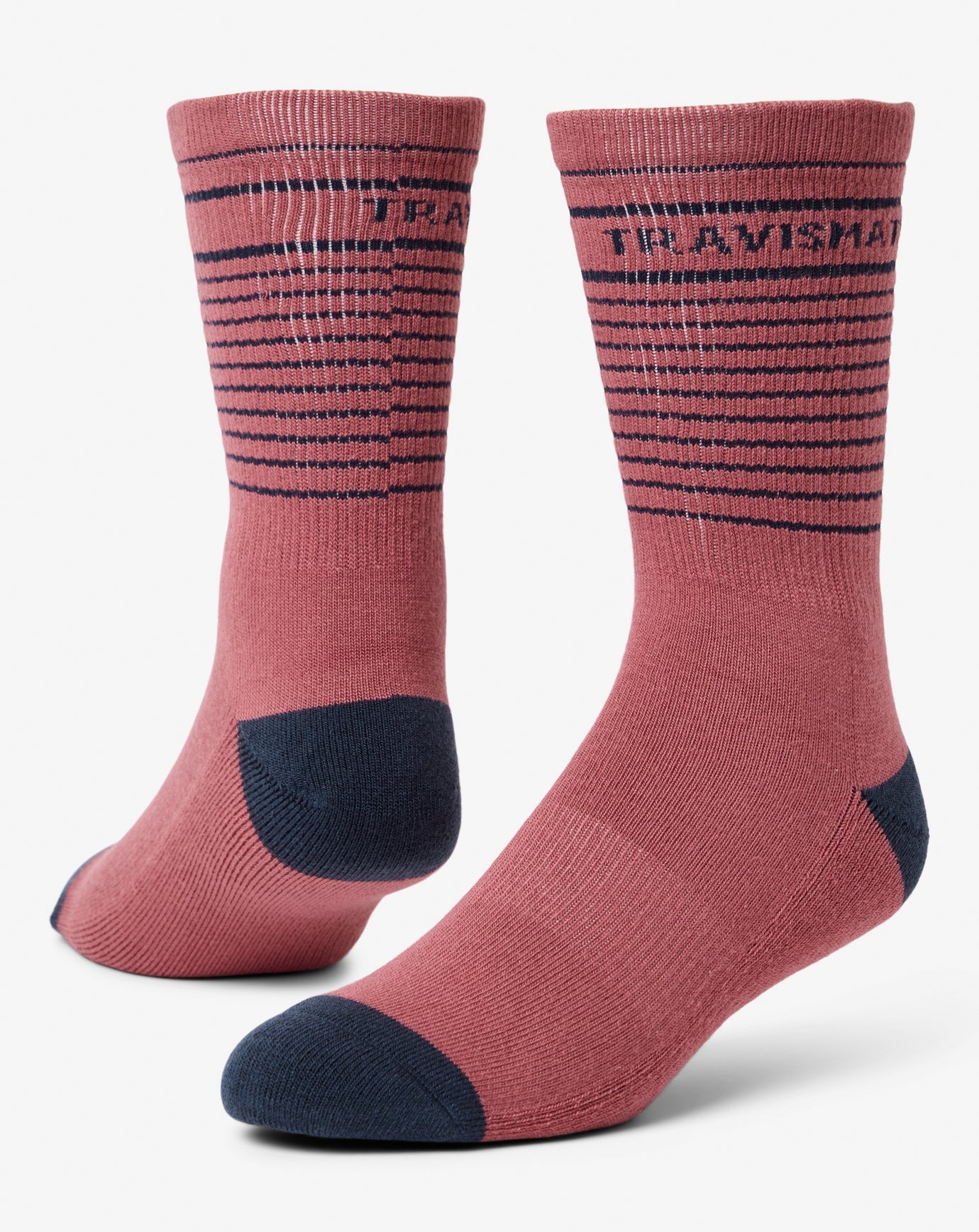 Overall Mood Crew Sock Accessories/Rose Wine
