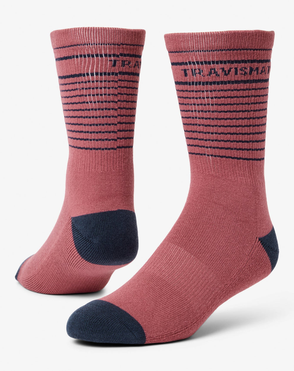 Overall Mood Crew Sock Accessories/Rose Wine