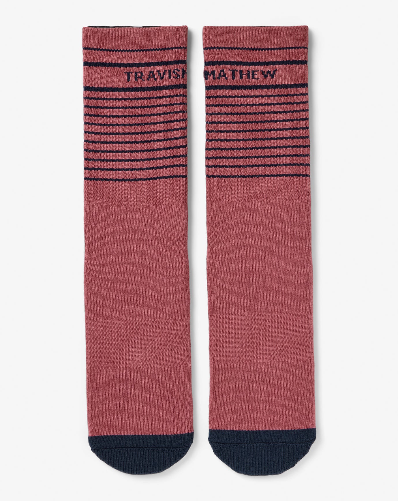 Overall Mood Crew Sock Accessories/Rose Wine