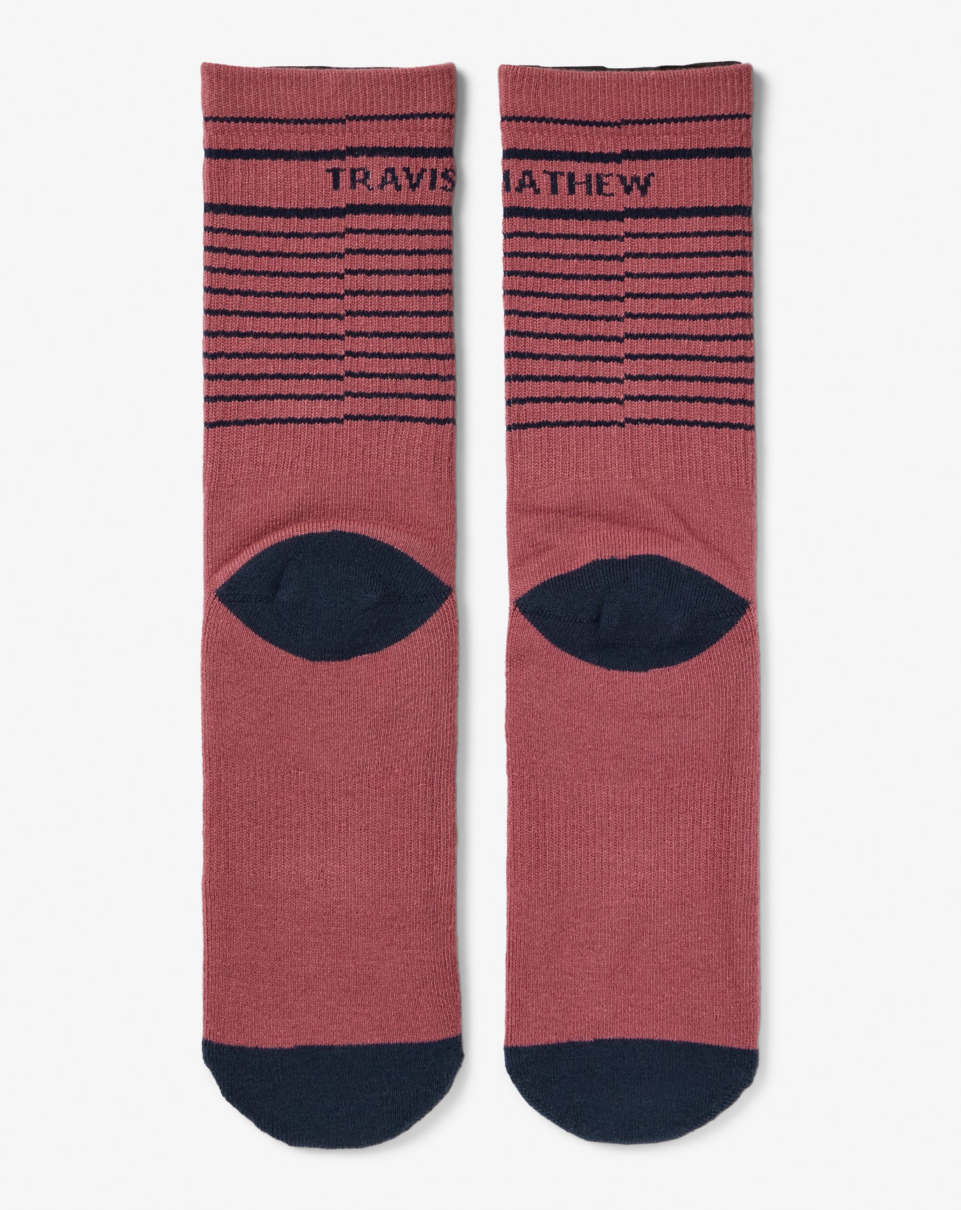 Overall Mood Crew Sock Accessories/Rose Wine