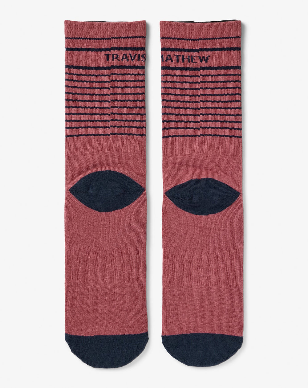 Overall Mood Crew Sock Accessories/Rose Wine