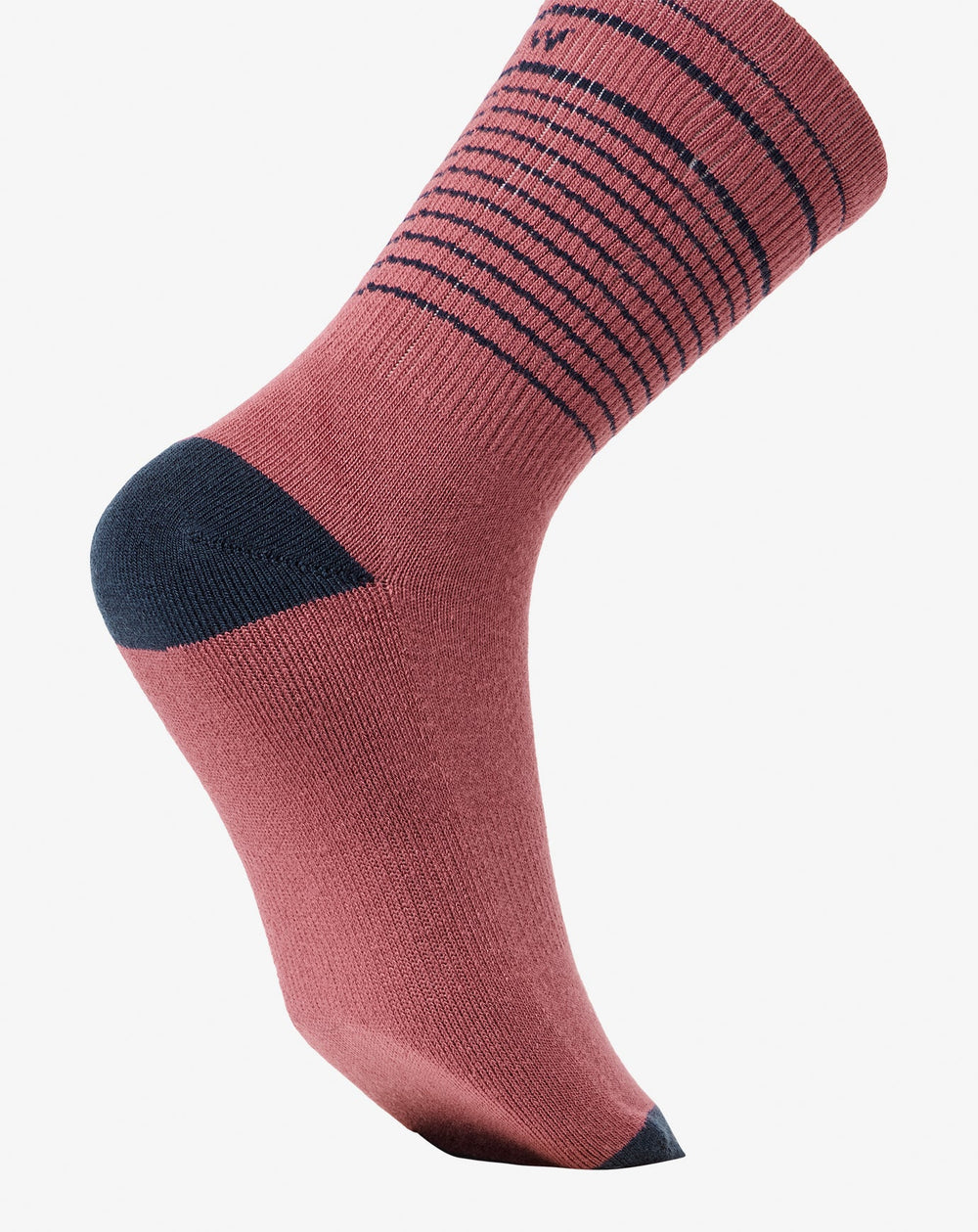 Overall Mood Crew Sock Accessories/Rose Wine