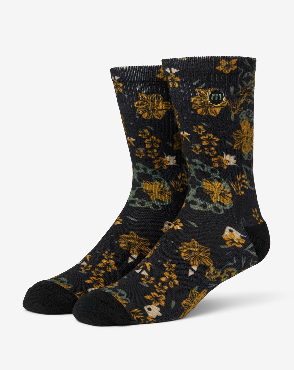 Tapas Bar Crew Sock Accessories/Black
