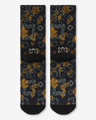 Tapas Bar Crew Sock Accessories/Black