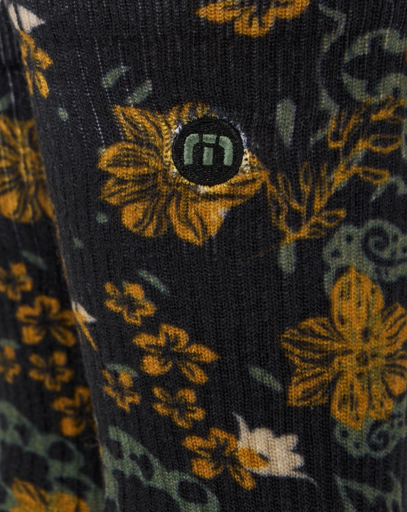 Tapas Bar Crew Sock Accessories/Black
