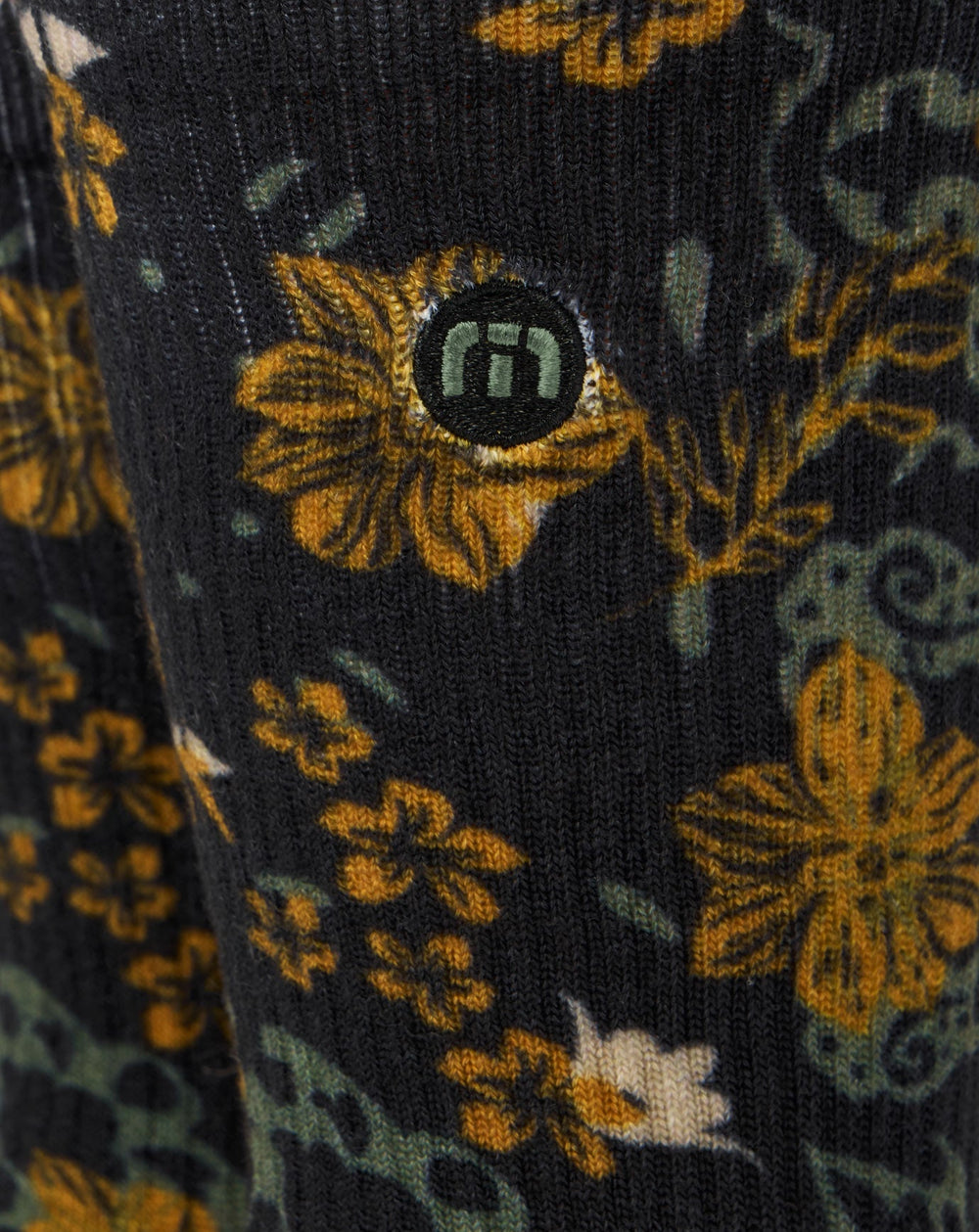 Tapas Bar Crew Sock Accessories/Black