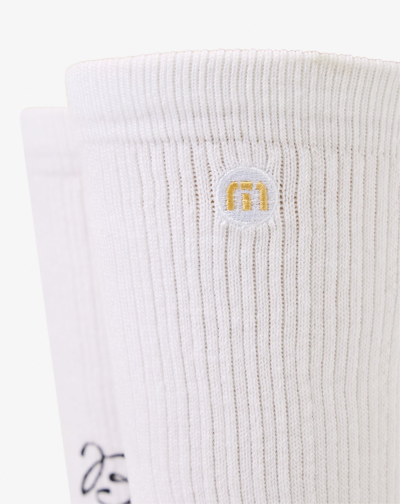 Lost Buckets Crew Sock Accessories/White