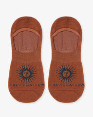 City Tour No Show Sock Accessories/Maple