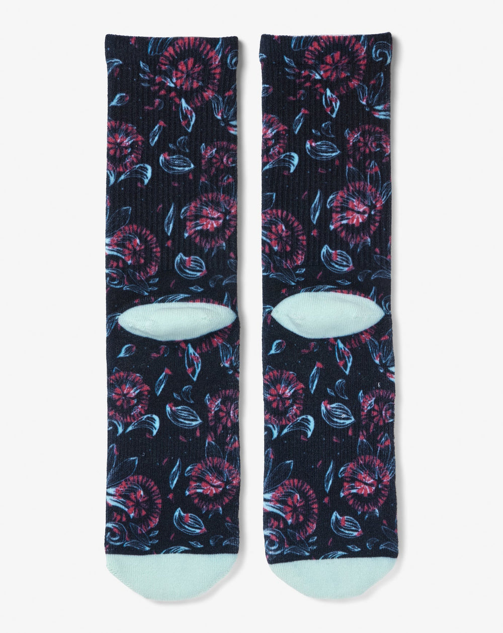 Flourish Crew Sock Accessories/Mood Indigo