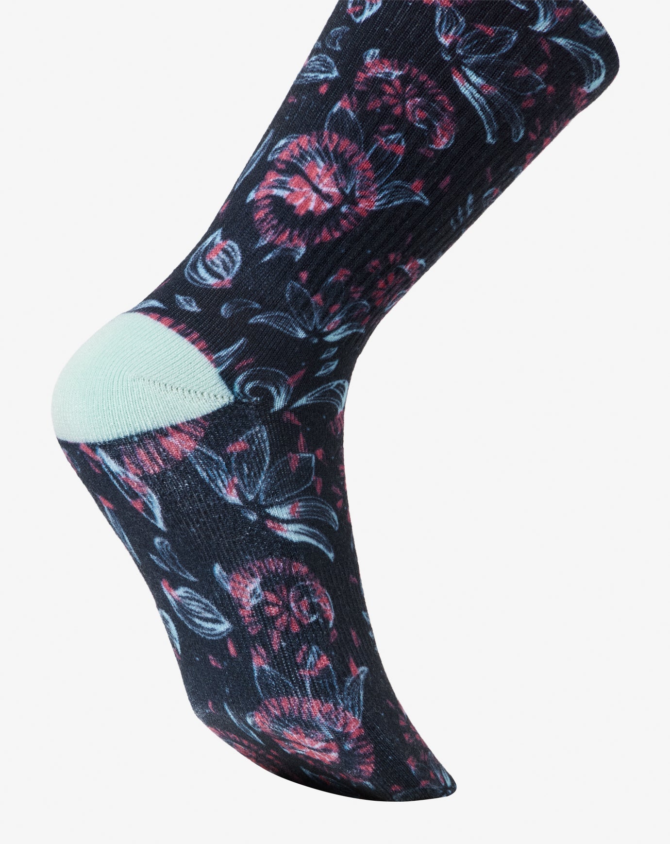 Flourish Crew Sock Accessories/Mood Indigo