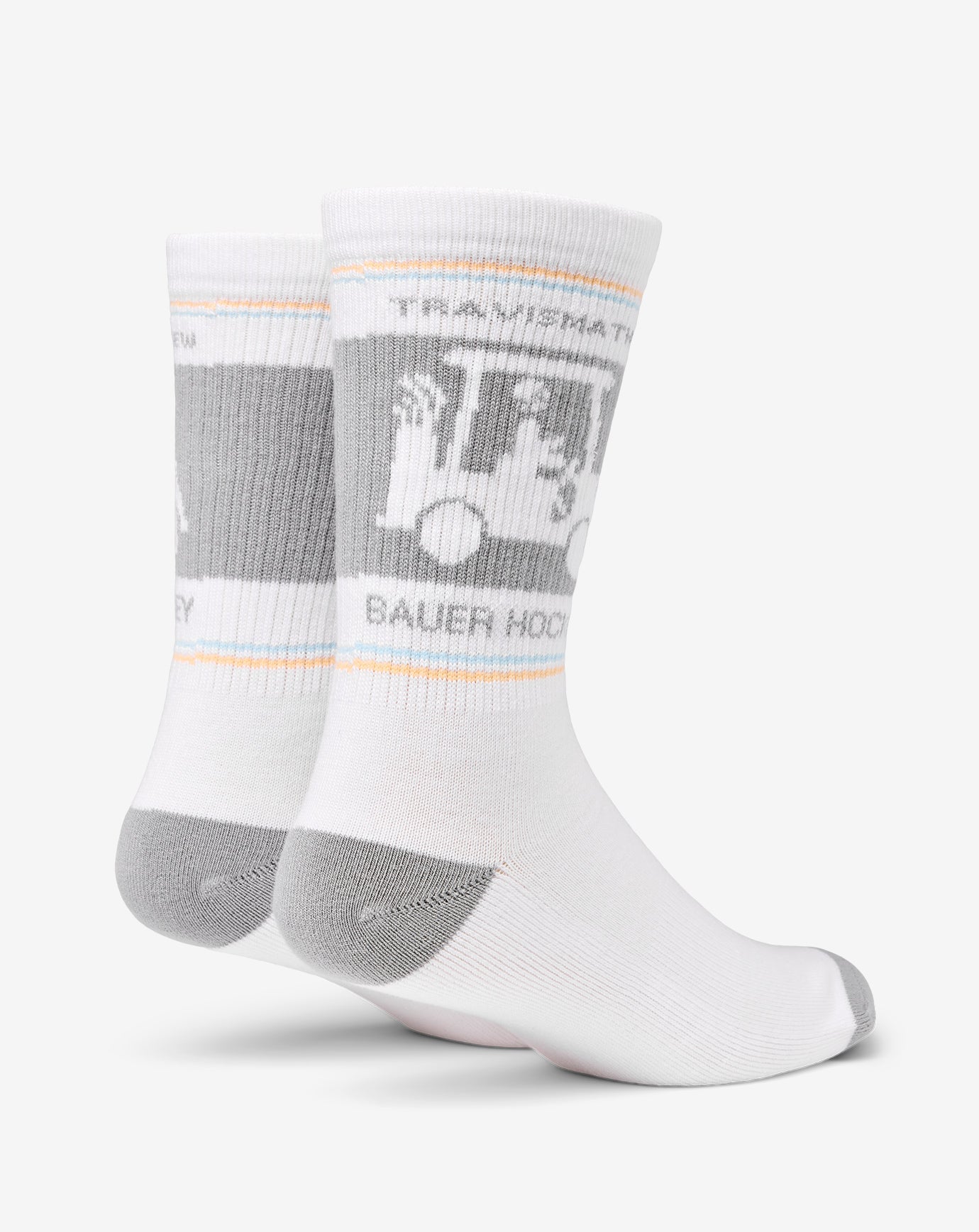 No Goalie Crew Sock Accessories|New/White