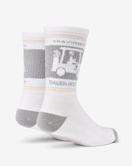 No Goalie Crew Sock Accessories|New/White