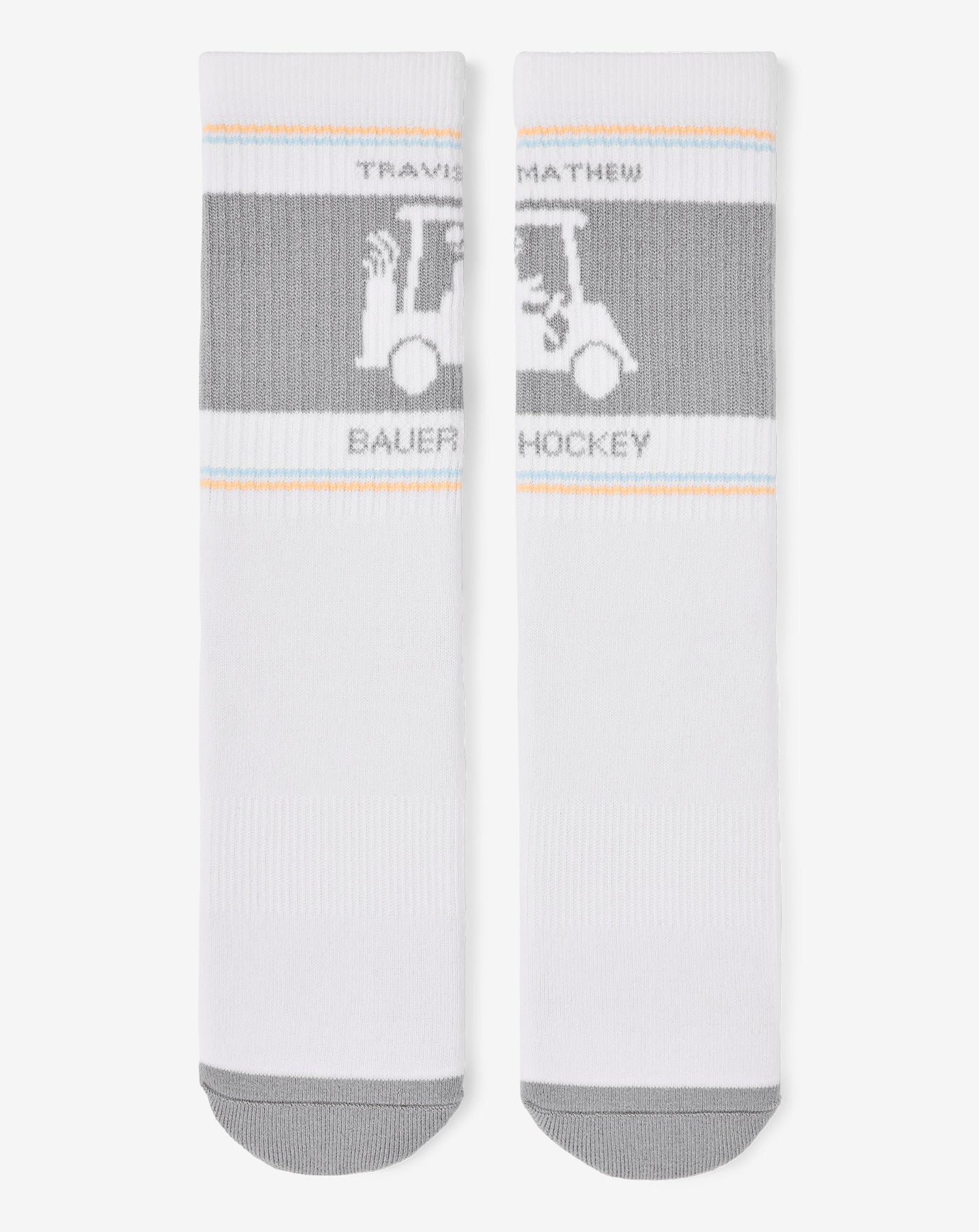 No Goalie Crew Sock Accessories|New/White