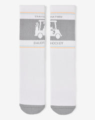 No Goalie Crew Sock Accessories|New/White