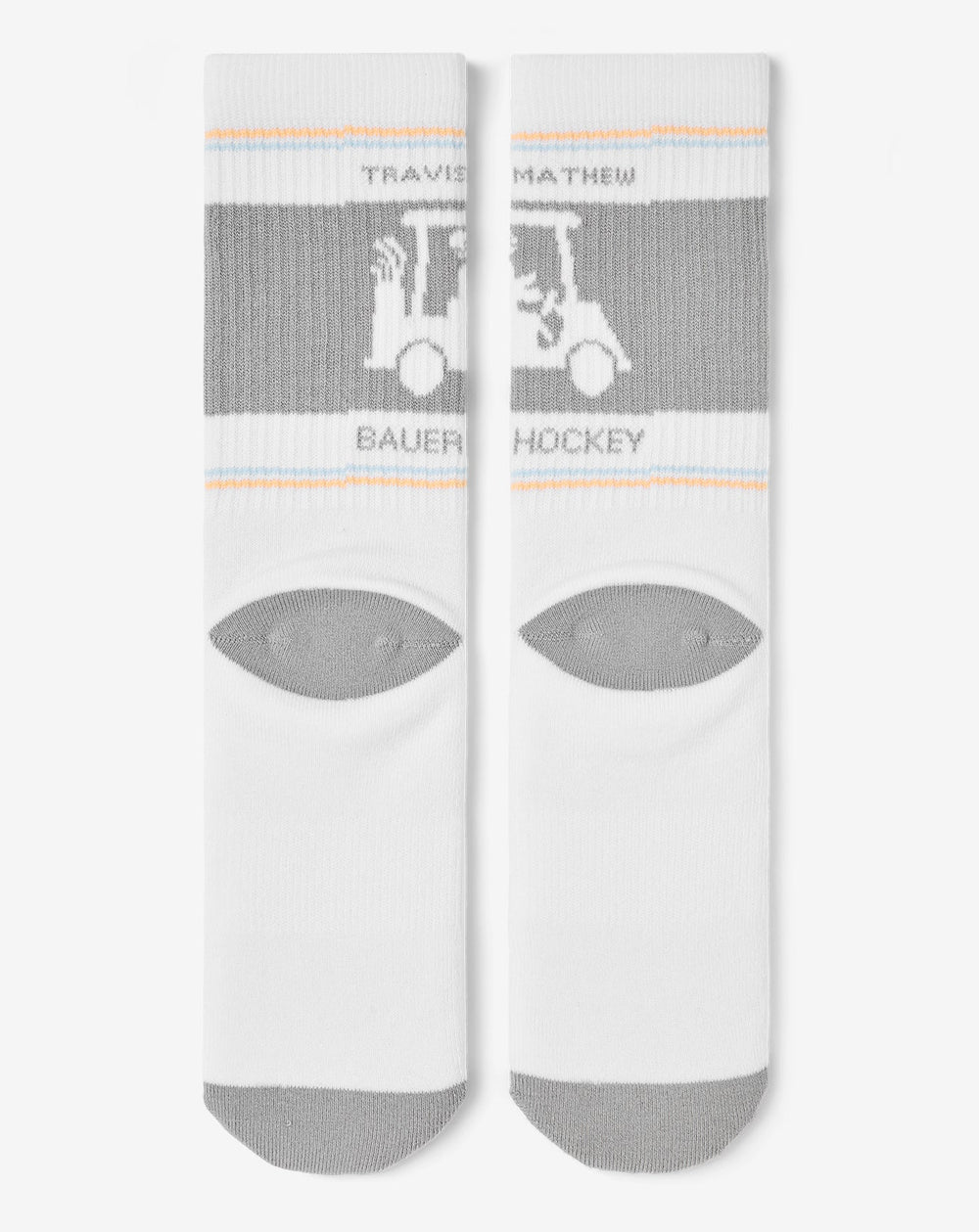 No Goalie Crew Sock Accessories|New/White