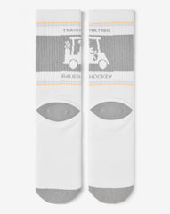 No Goalie Crew Sock Accessories|New/White