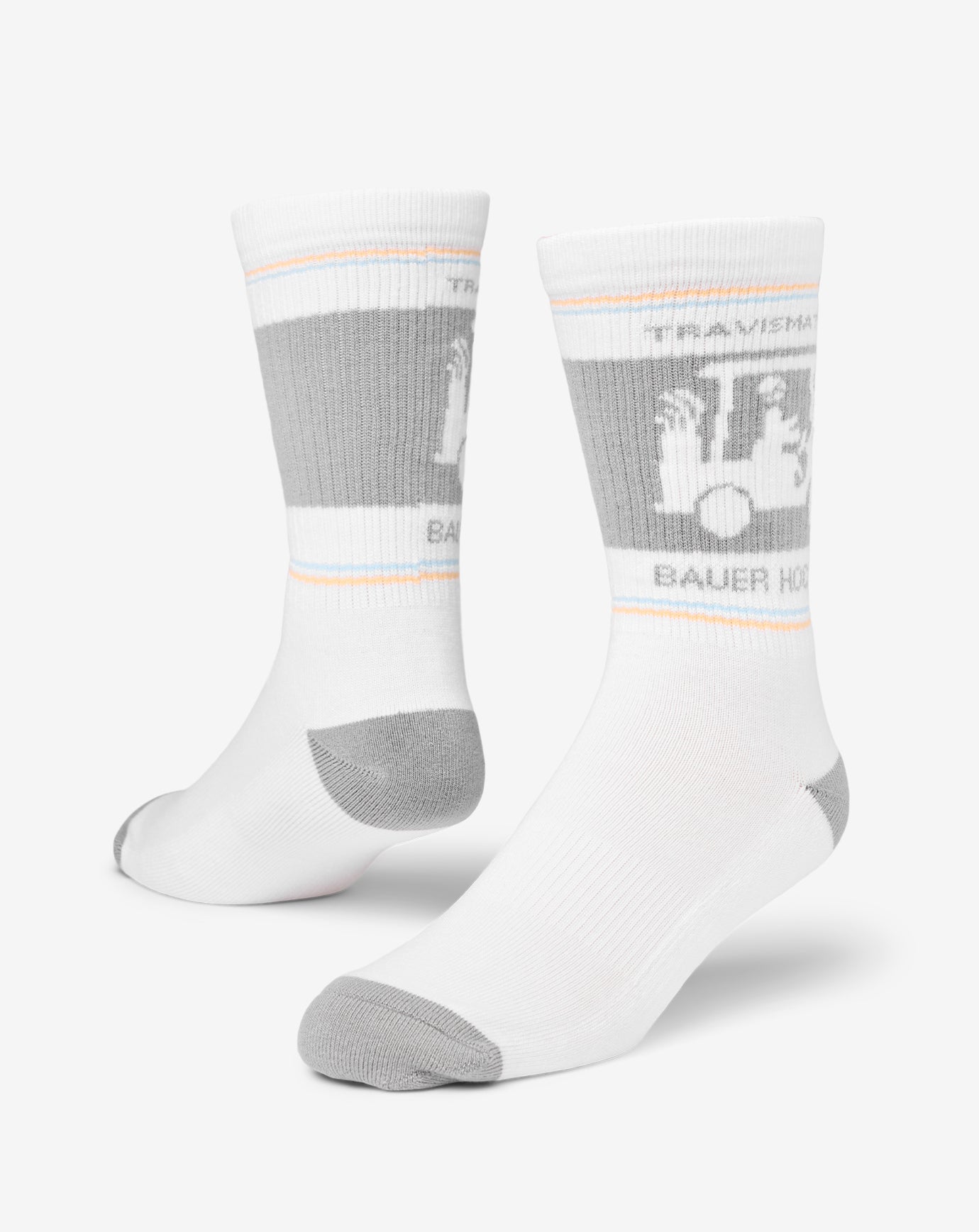 No Goalie Crew Sock Accessories|New/White