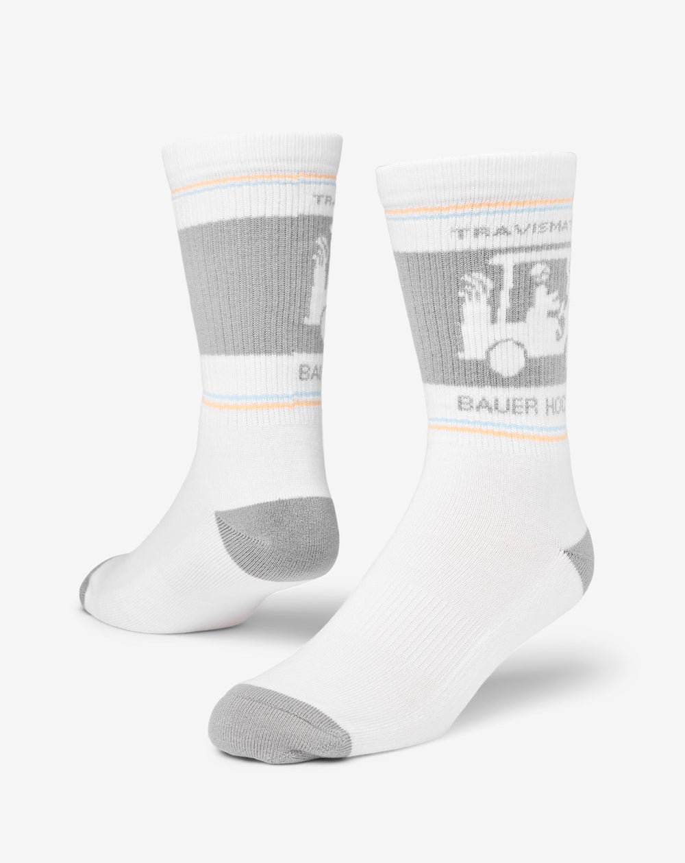 No Goalie Crew Sock Accessories|New/White