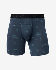 Lost City Boxer Accessories/Mood Indigo