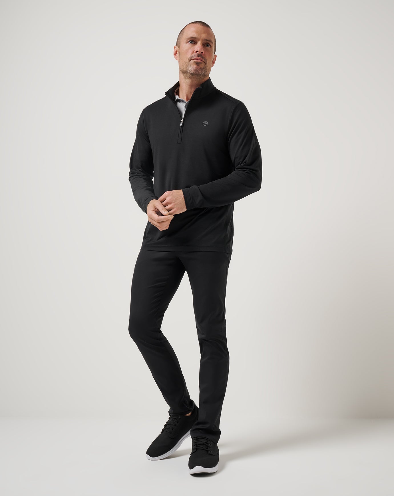 Heater Pro Quarter Zip Golf/Black