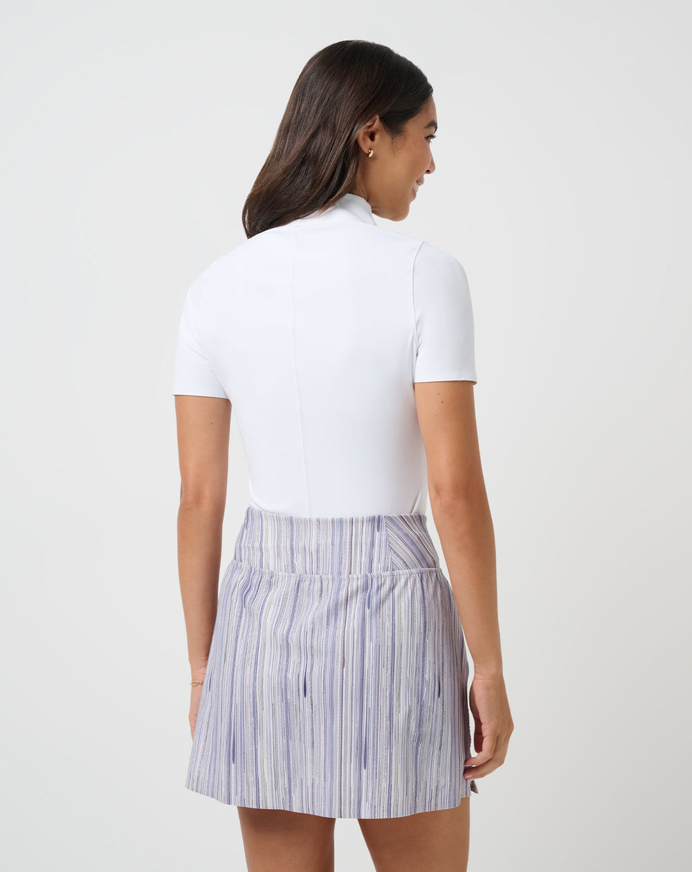 Sunfire Zip Polo Golf/White