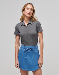 Featherweight Active Polo Golf/Heather Black