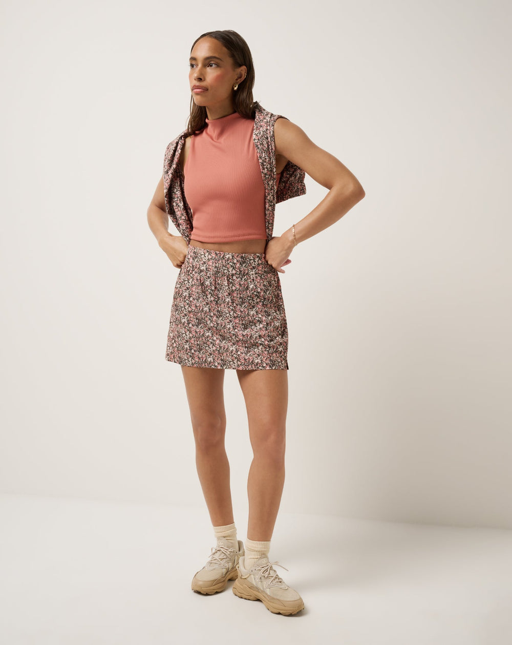 Capture The Moment Breezeblend 2.0 Skort Golf/Pearl Blush Multi