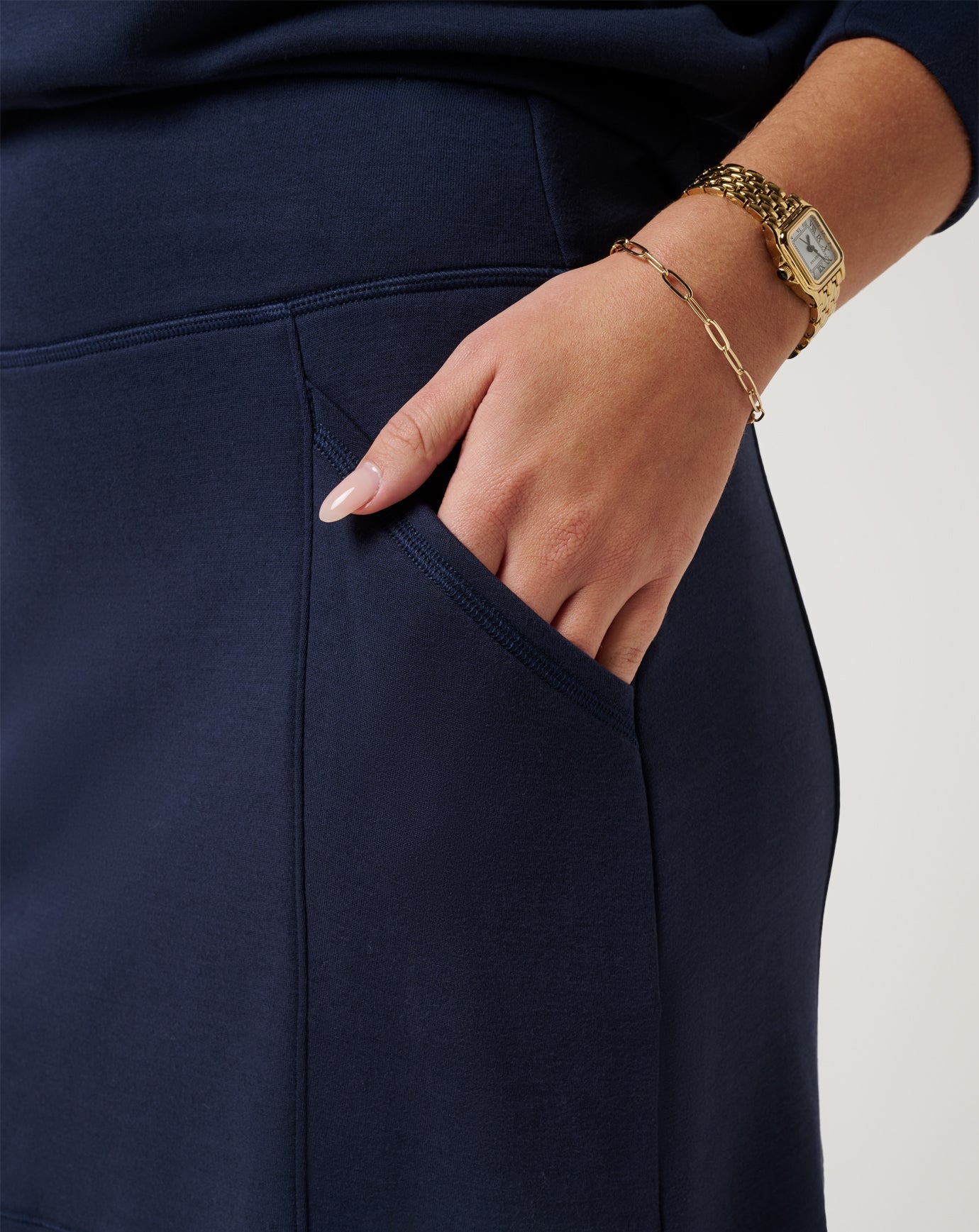 Skyloft Soft Skort Golf/Navy Blazer