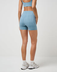Moveknit Bonded Short Golf/Smoke Blue Multi