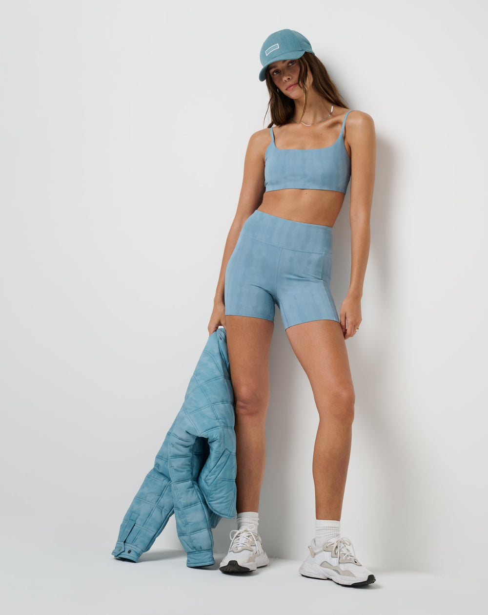 Moveknit Bonded Short Golf/Smoke Blue Multi