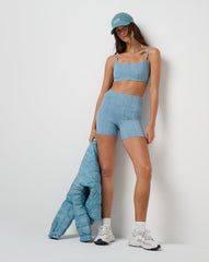 Moveknit Bonded Short Golf/Smoke Blue Multi