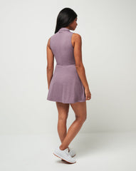 Moveknit Sleeveless Polo Dress 2.0 Golf/Heather Moonscape