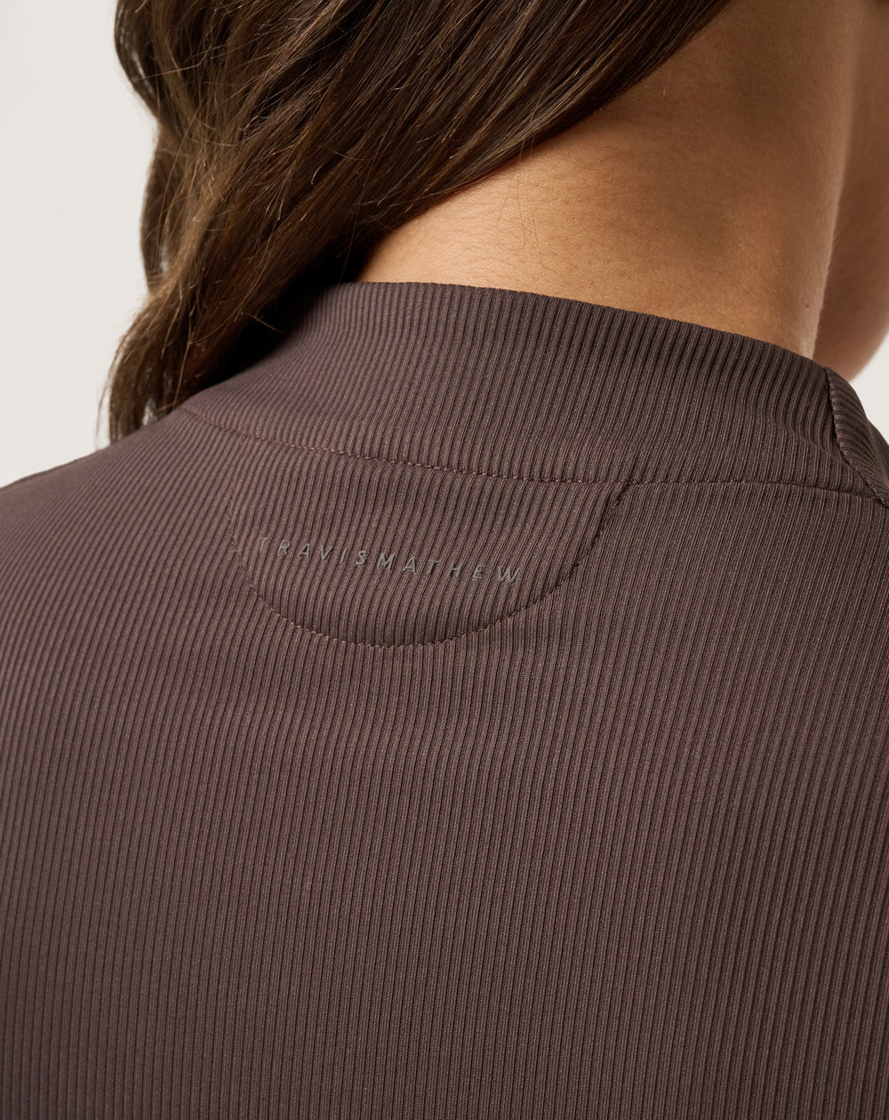 Limitless Moveknit Short Sleeve Top Golf/Coffee Grounds