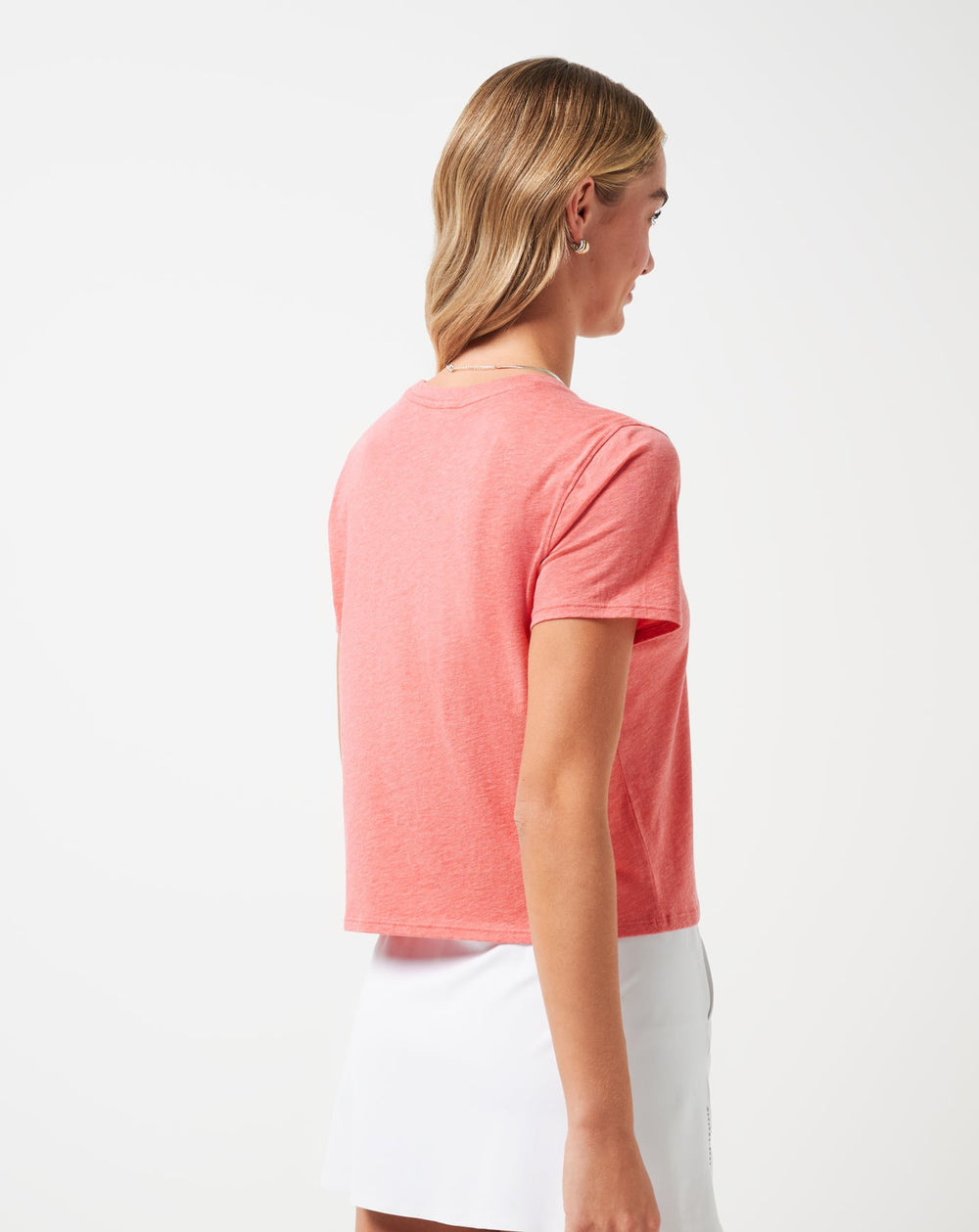Ten For Ten Graphic Tee Golf/Heather Porcelain Rose