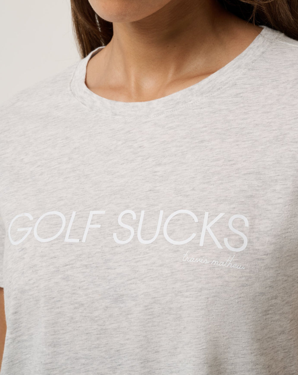 Ten For Ten Graphic Tee Golf/Heather Light Grey