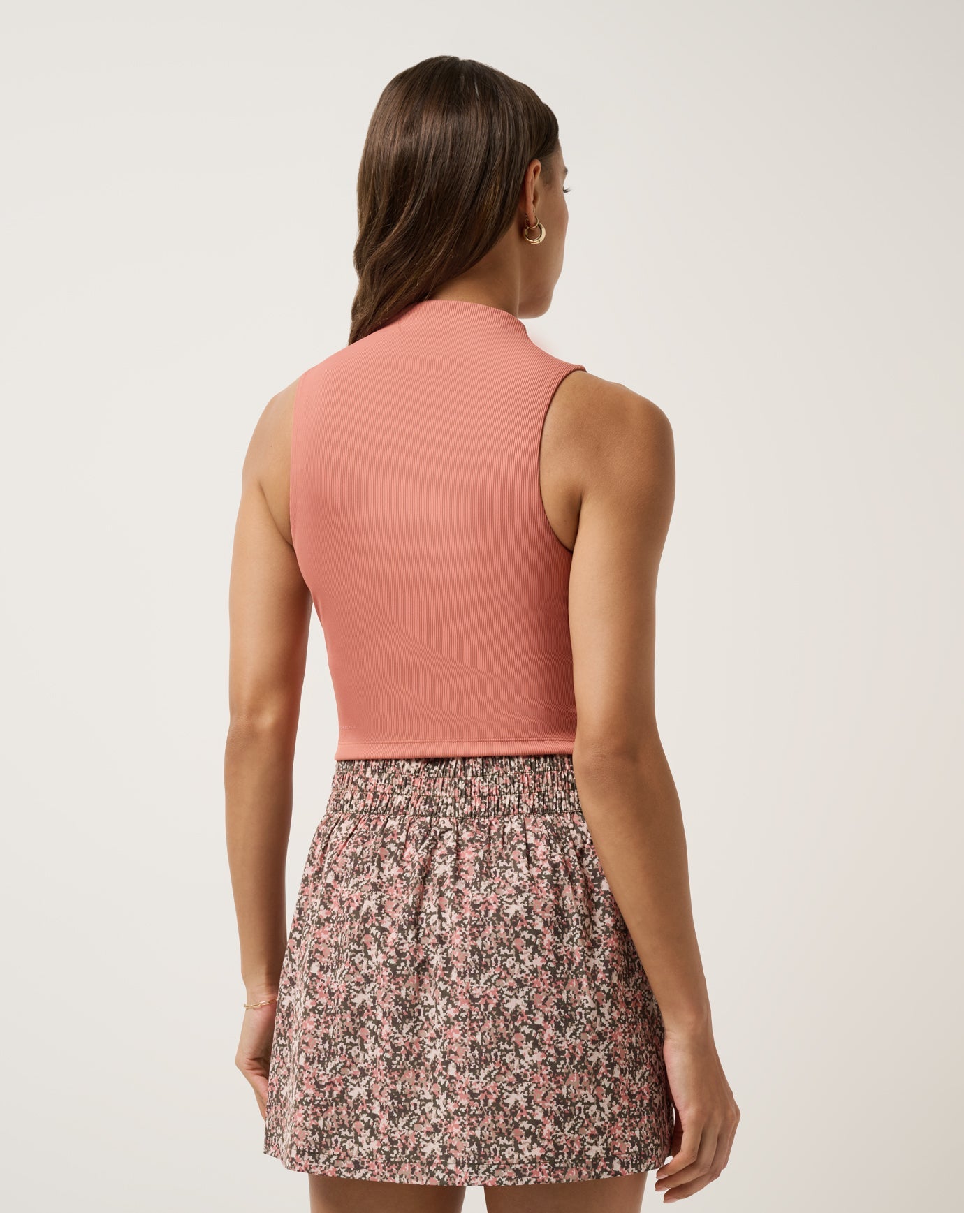 Limitless Moveknit Sleeveless Top Golf/Brick Dust