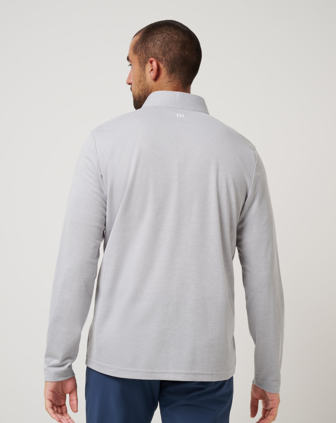 Los Angeles Dodgers Time To Tailgate Quarter Zip Game Day|New/Heather Grey