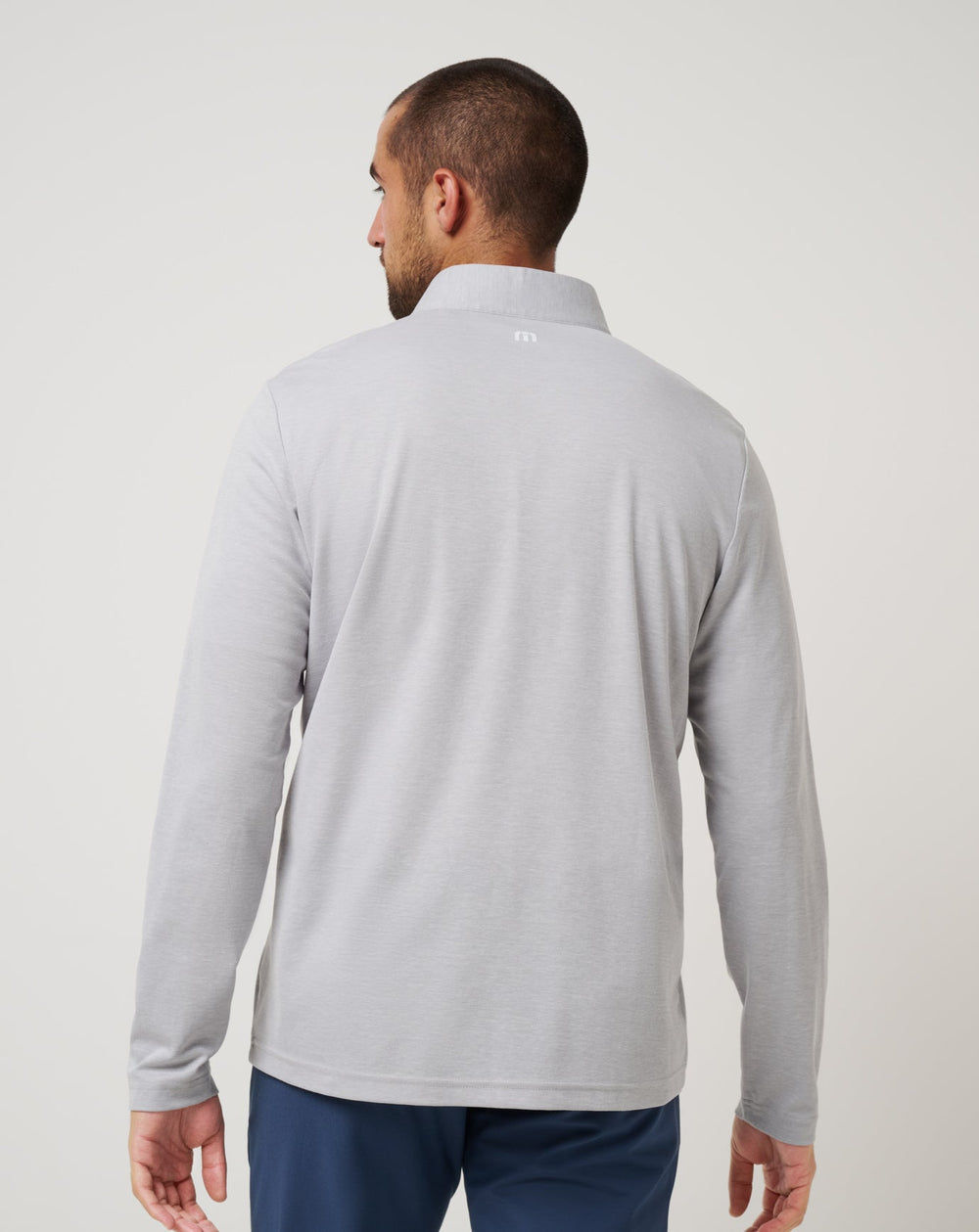 Los Angeles Dodgers Time To Tailgate Quarter Zip Game Day|New/Heather Grey
