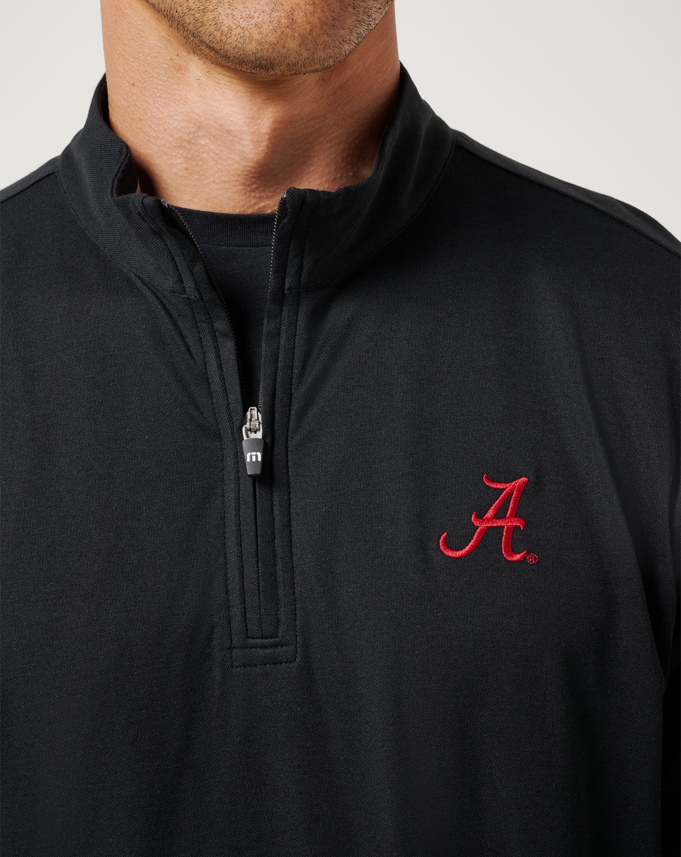 Alabama Time To Tailgate Quarter Zip Game Day|New/Black