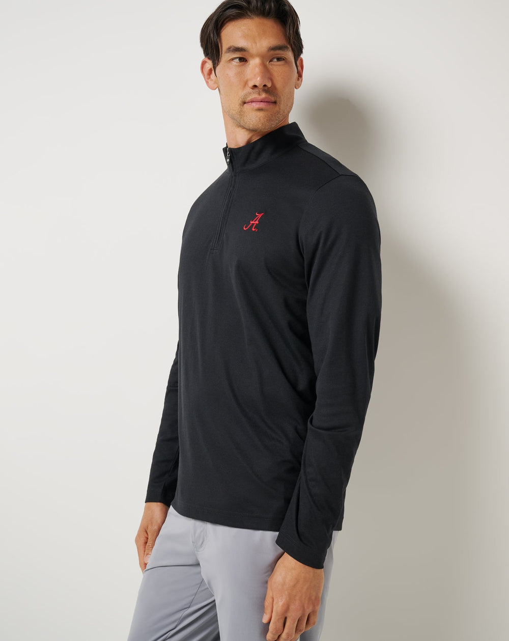 Alabama Time To Tailgate Quarter Zip Game Day|New/Black