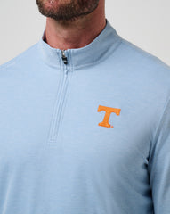 Tennessee Time To Tailgate Quarter Zip Game Day|New/Heather Blue