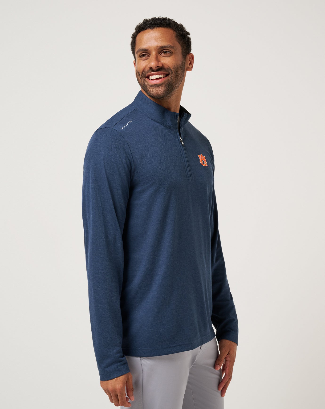 Auburn Time To Tailgate Quarter Zip Game Day|New/Navy